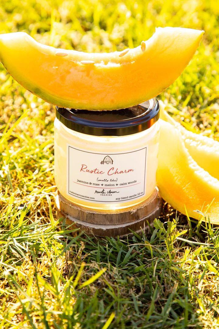 Rustic Charm Signature Scent 12 Oz Candle - Darseys Furniture & Mattress Main image