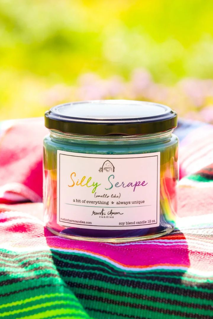 Rustic Charm Silly Serape 12 Oz Candle - Darseys Furniture & Mattress