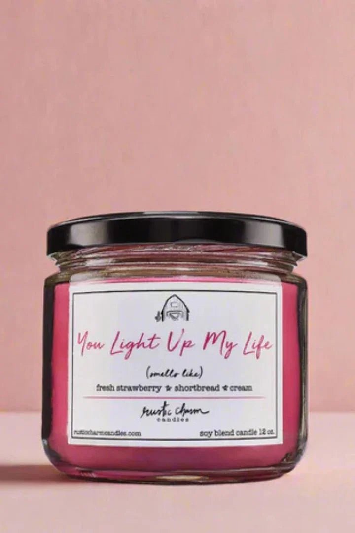 Rustic Charm You Light Up My Life 12 Oz Candle - Darseys Furniture & MattressRustic Charm Candles