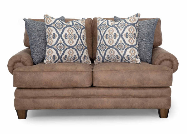 Sicily Chief Hazlenut Loveseat 95720 - 1916 - 18 - Darseys Furniture & MattressFranklin Furniture Corp.