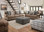 Sicily Chief Hazlenut Loveseat 95720 - 1916 - 18 - Darseys Furniture & MattressFranklin Furniture Corp.