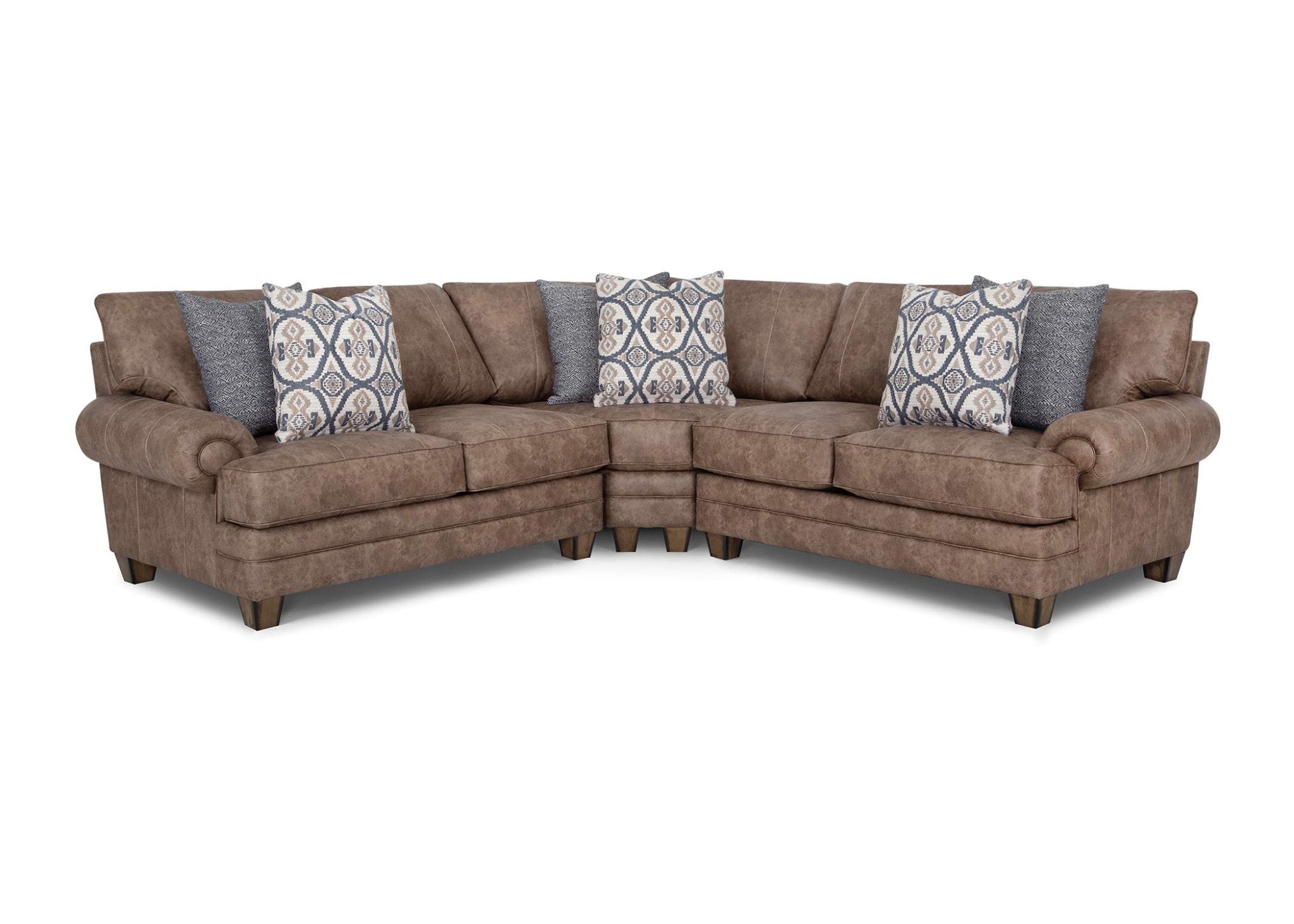Sicily Chief Hazlenut Sectional 95759/60/99 - 1916 - 18 - Darseys Furniture & MattressFranklin Furniture Corp.