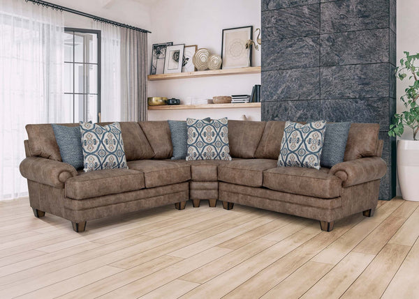 Sicily Chief Hazlenut Sectional 95759/60/99 - 1916 - 18 - Darseys Furniture & MattressFranklin Furniture Corp.