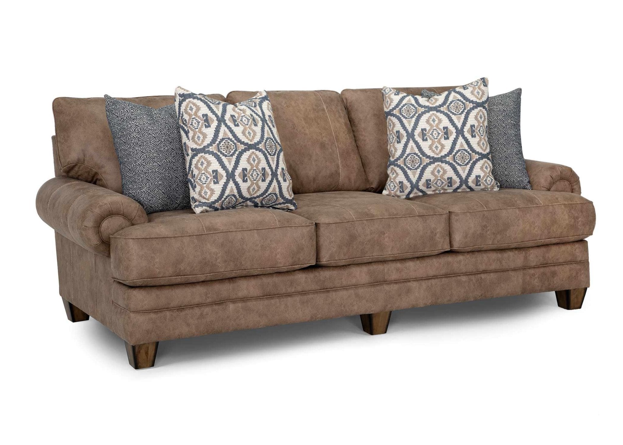 Sicily Chief Hazlenut Sofa 95740 - 1916 - 18 - Darseys Furniture & MattressFranklin Furniture Corp. Main image
