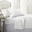 Bamboo King Sheets White SS 817165015004.
