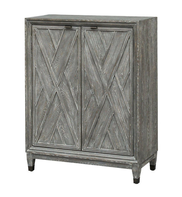 Sterns Grey Wine Rack 66110 - JUL  - Darseys Furniture & MattressCoast to Coast