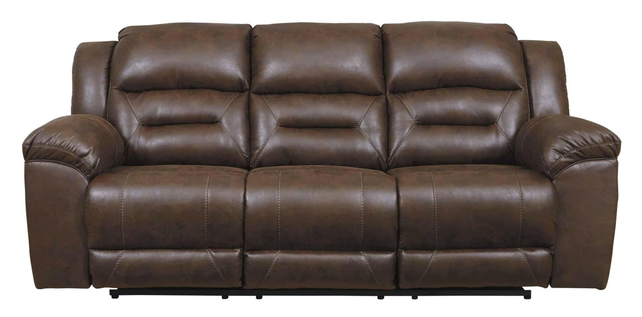 Stoneland Chocolate Reclining Sofa 3990488 Secondary image