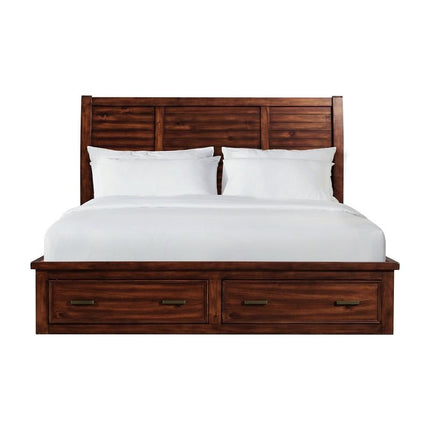 Sullivan Cherry King Size Bed SV600KB - Darseys Furniture & MattressElements