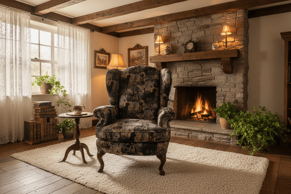 Sylvia Spice Chair FS0710DW - 30056 - Darseys Furniture & MattressBest Home Furnishings