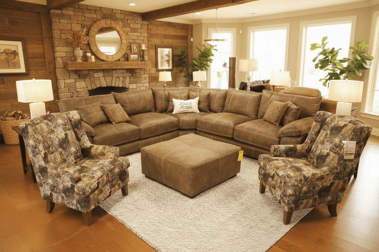 Teagan Mako Twilight Sectional 84059 - 60 - 99 - 8708 - 14 - Darseys Furniture & MattressFranklin Furniture Corp. Main image