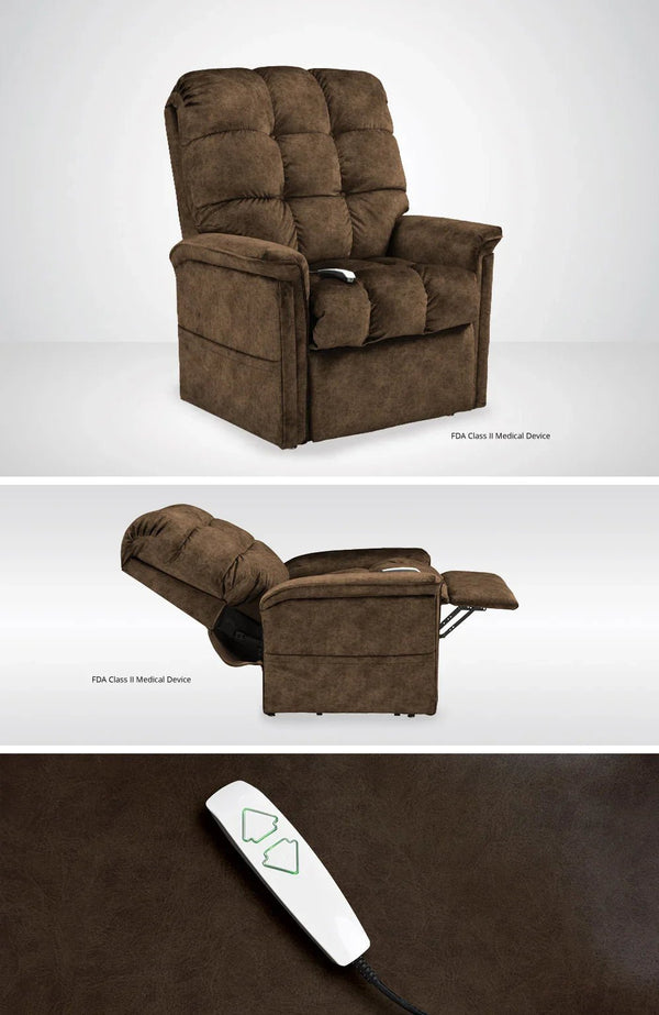 Trio Grande Kaysen Chocolate MM5001 - RKC - A01 - Darseys Furniture & MattressMega Motion