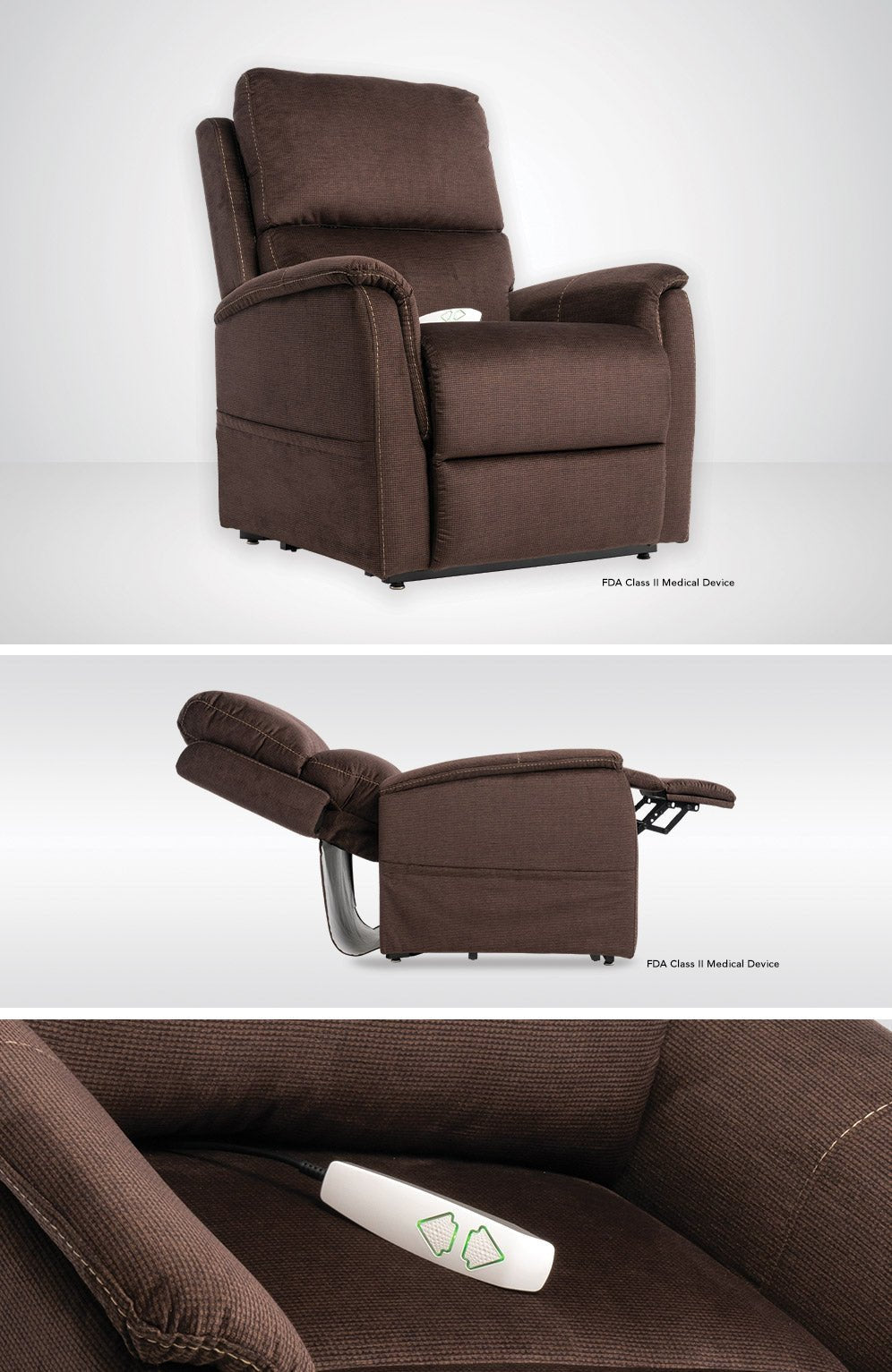 Trio Mezzo Burbank Java Lift Chair MM3605-MBJ-A01 - Darseys Furniture & MattressMega Motion