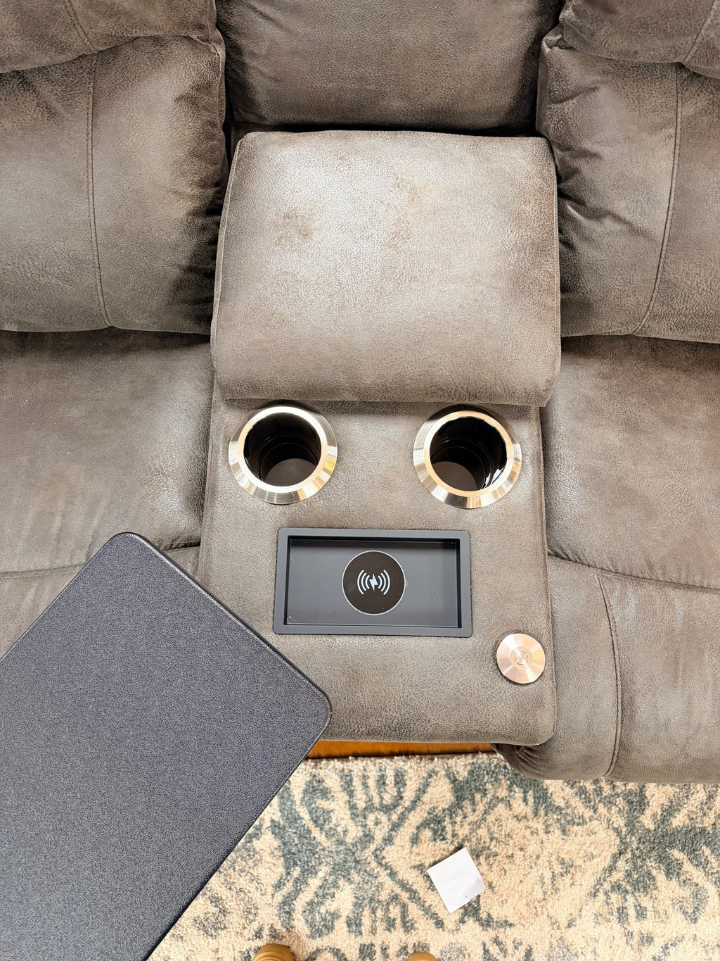 Trouper Power Reclining Console Loveseat 724 - X49 - D1825 - 58 - Darseys Furniture & MattressLa - Z - Boy