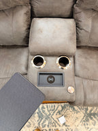 Trouper Power Reclining Console Loveseat 724 - X49 - D1825 - 58 - Darseys Furniture & MattressLa - Z - Boy