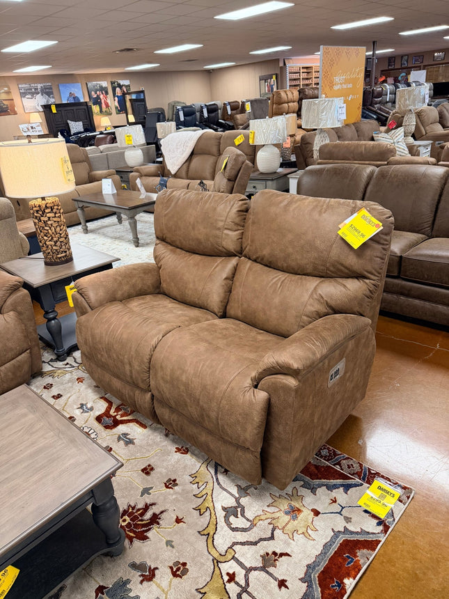 Trouper Power Reclining Loveseat 724 - X48 - D1825 - 74 - Darseys Furniture & MattressLa - Z - Boy