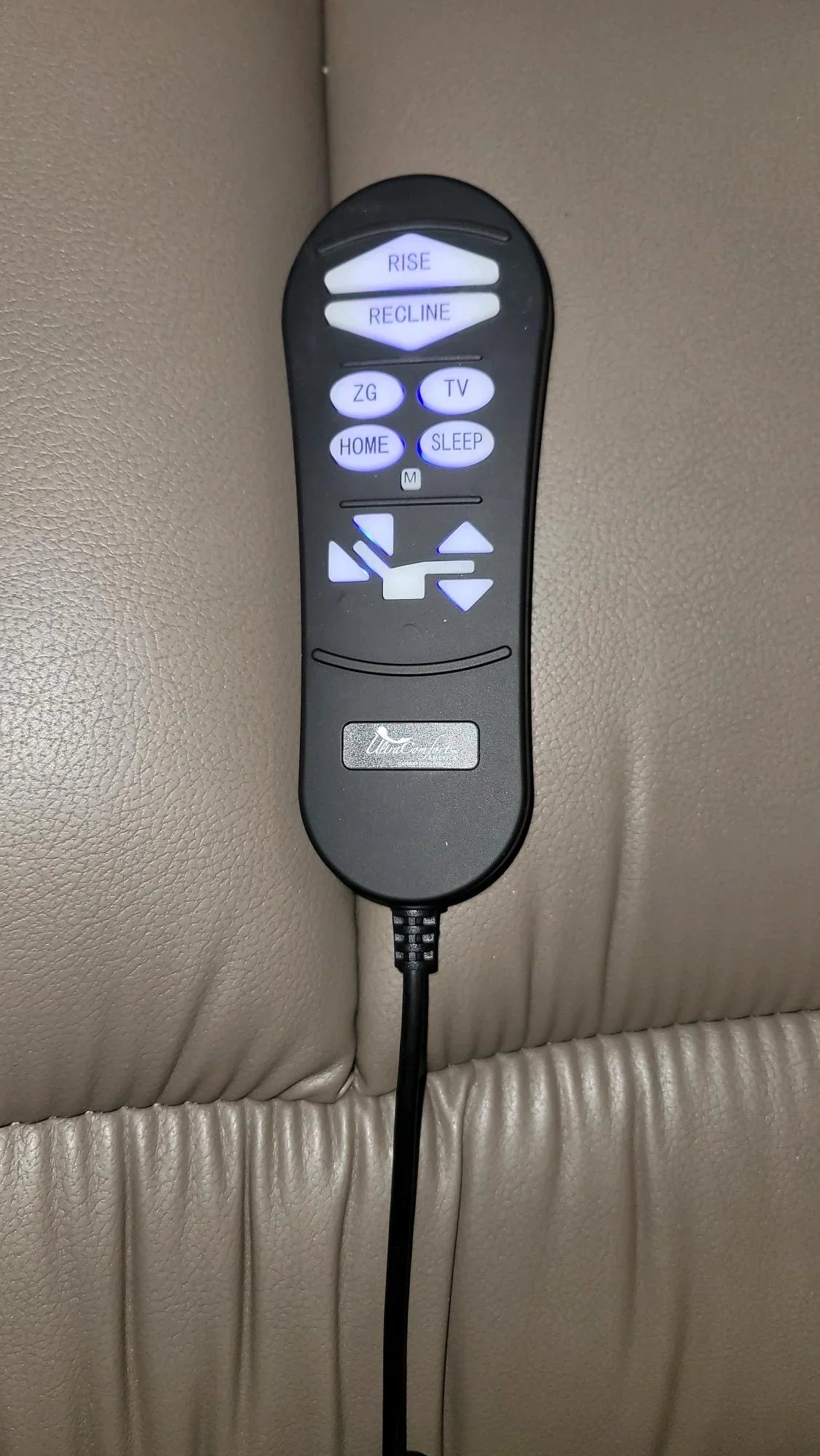 Vega Medium Wide Brisa Shiitake Lift Chair UC556-MXW-SKD-USH Secondary image