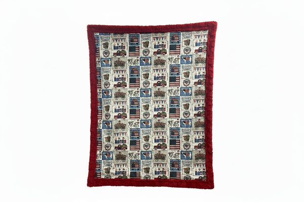 USA Market Scarlet Tuscany - Adult Size 70"x55" - Darseys Furniture & MattressHandmade Heifer