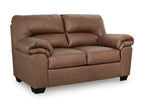 WillowBend Caramel Loveseat 2770435 - Darseys Furniture & MattressAshley