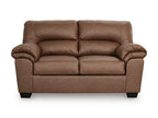 WillowBend Caramel Loveseat 2770435 - Darseys Furniture & MattressAshley