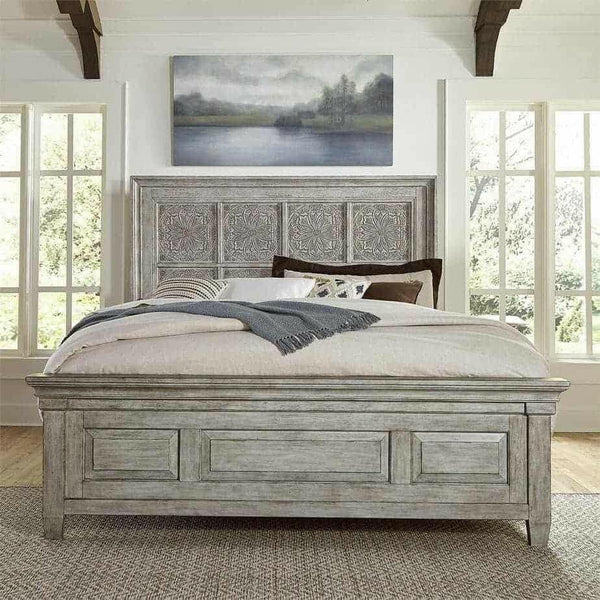 824 Heartland Queen Headboard, footboard, rails, chest and nightstand. Bundle - Darseys Furniture & MattressLiberty Furniture