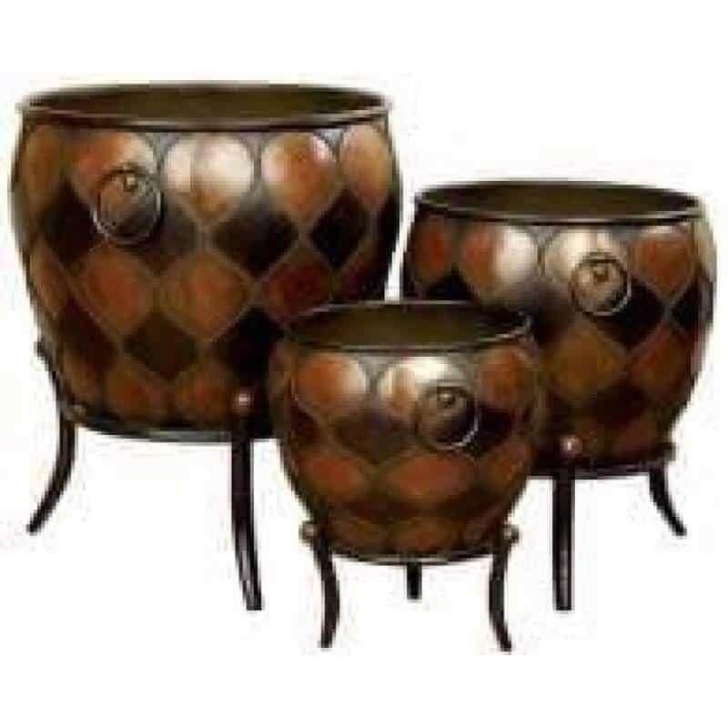 Accent Planters set of 3 Uma 75725 - Darseys Furniture & MattressDarseys