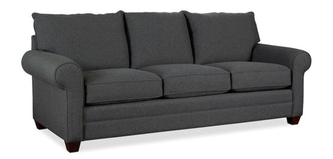 Alexander Charcoal Rolled Arm Sofa 2712-72FC9 - DarseysBassett