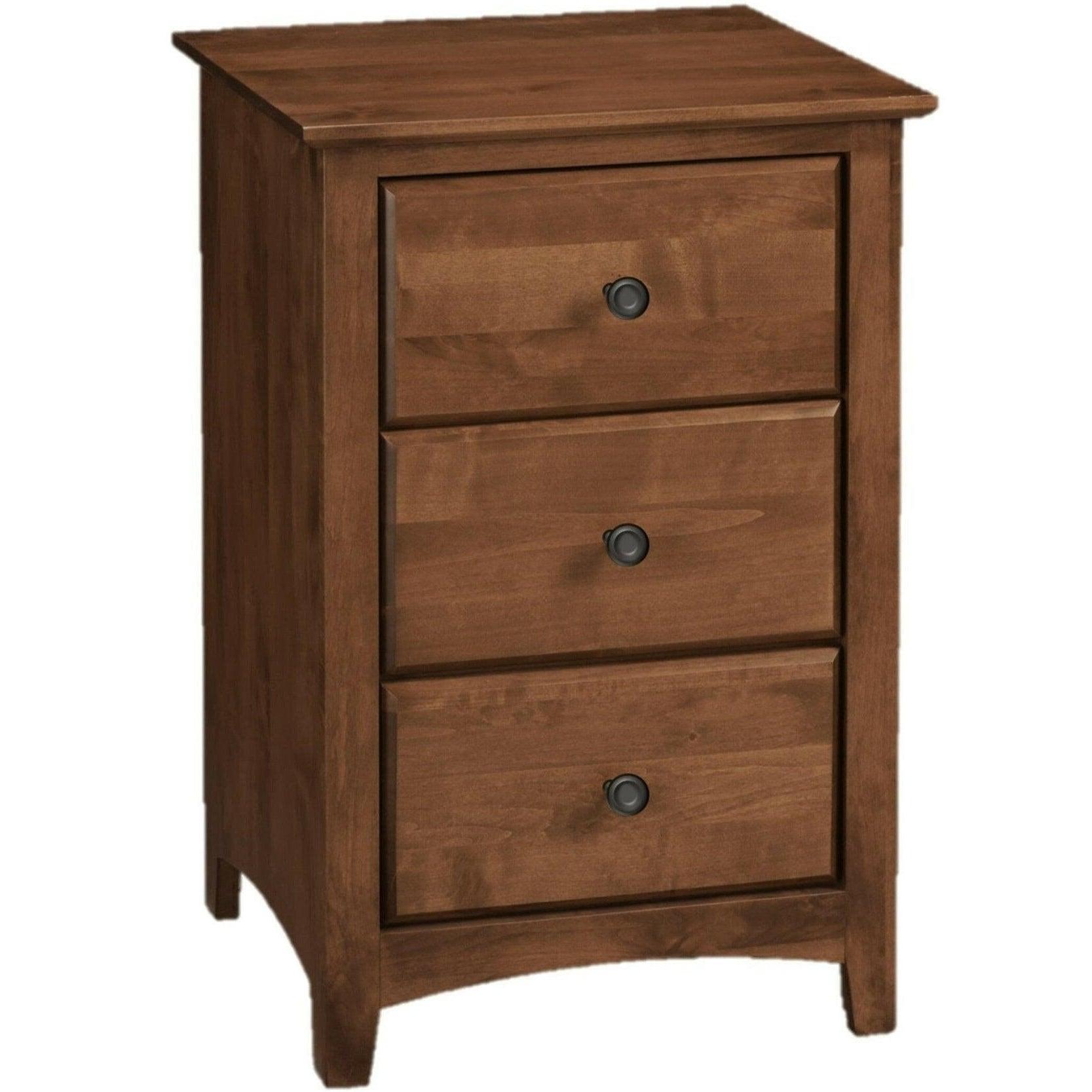 Shaker Nightstand Tuscan Brown 6123XT-B. Main image