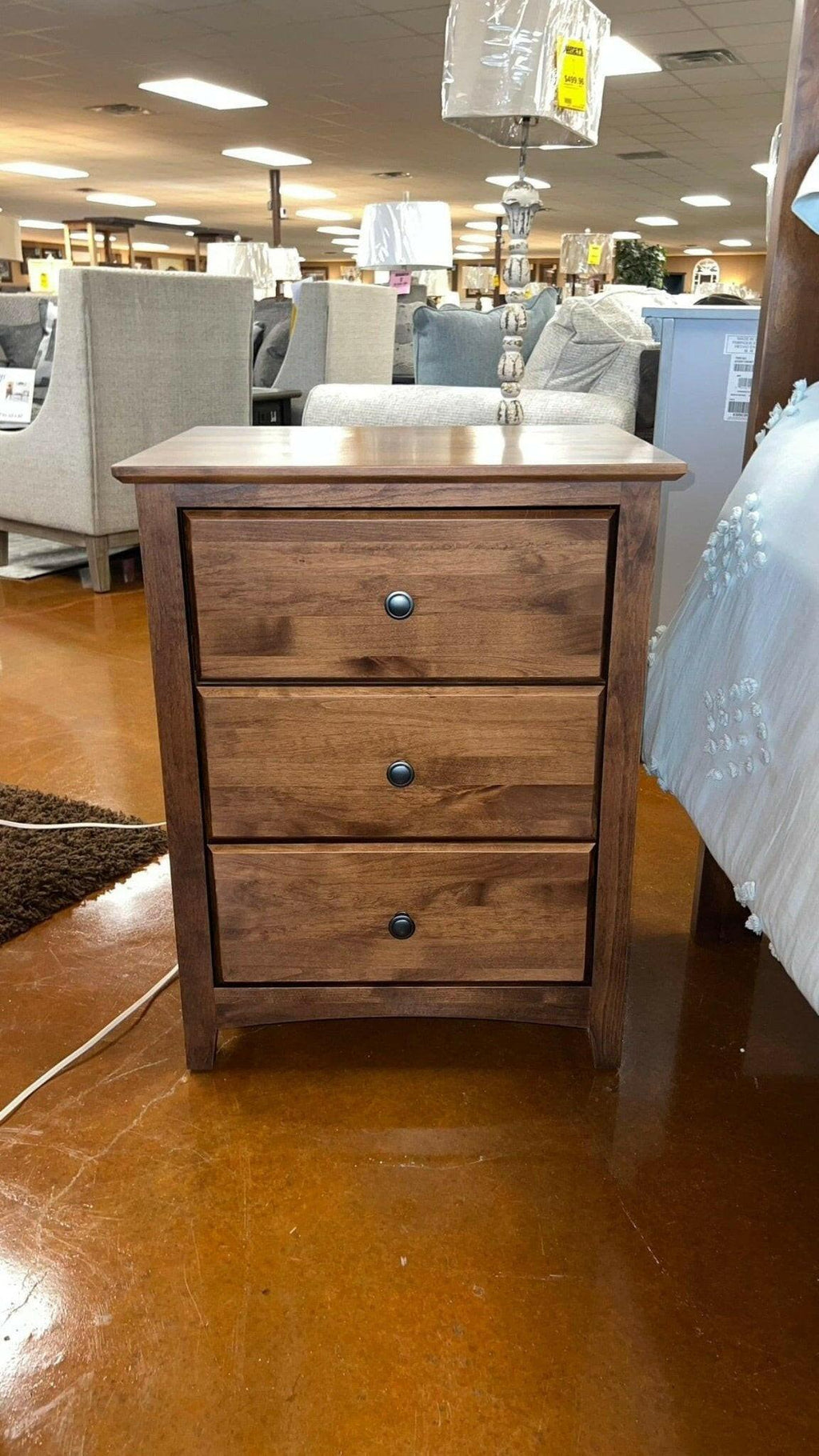 Shaker Nightstand Tuscan Brown 6123XT-B.