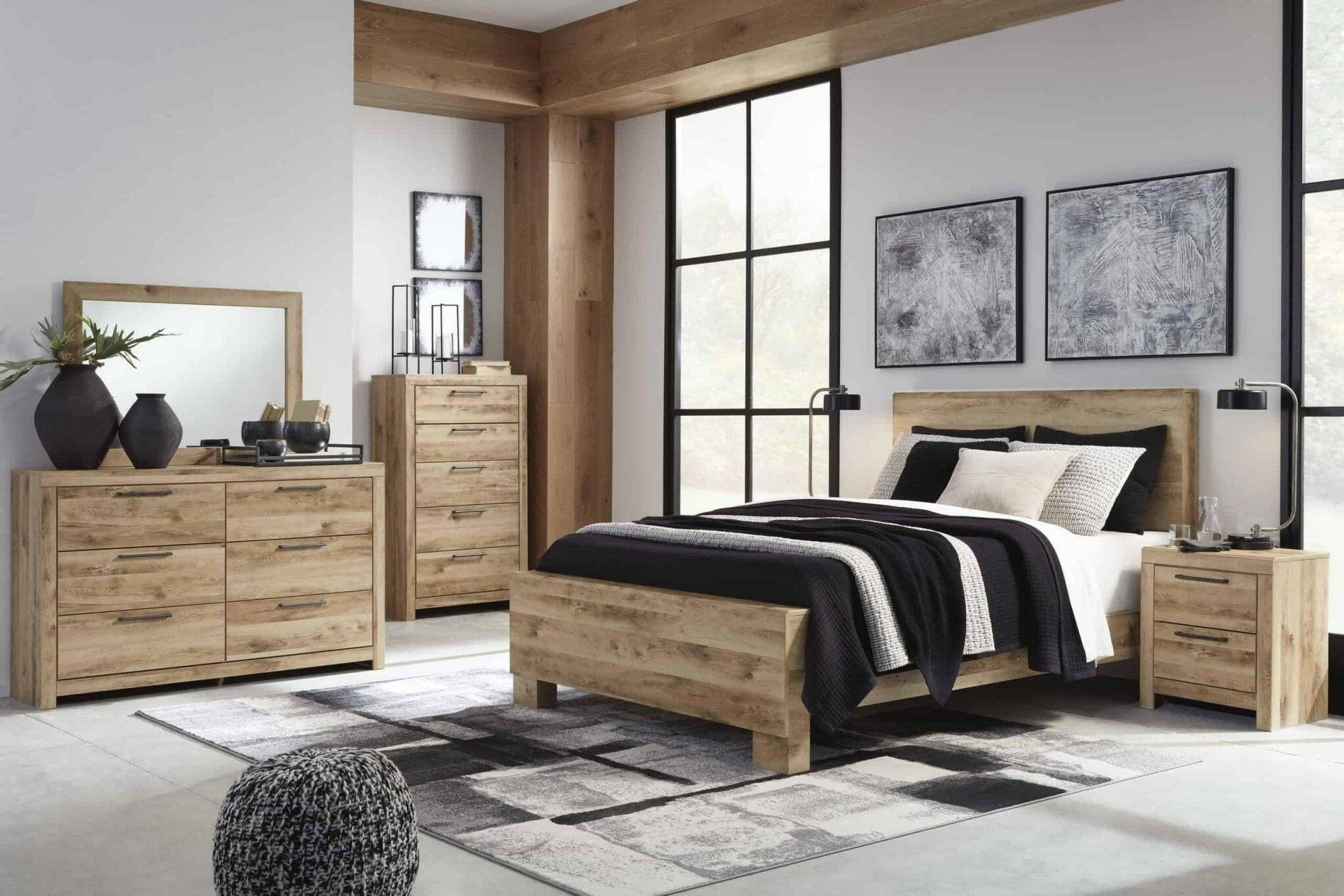 Hyanna Queen Size Bed B1050-54/57/96.