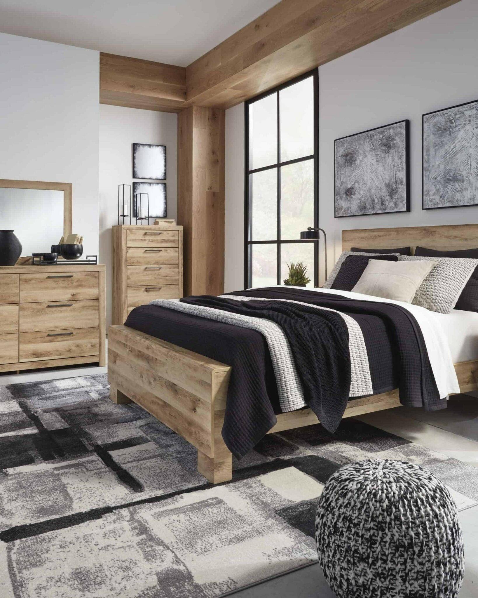 Hyanna Queen Size Bed B1050-54/57/96.