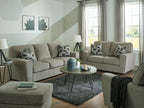 Cascilla Pewter Sofa & Loveseat 26805.