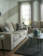 Cascilla Pewter Sofa & Loveseat 26805.