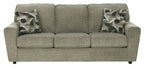 Cascilla Pewter Sofa & Loveseat 26805.