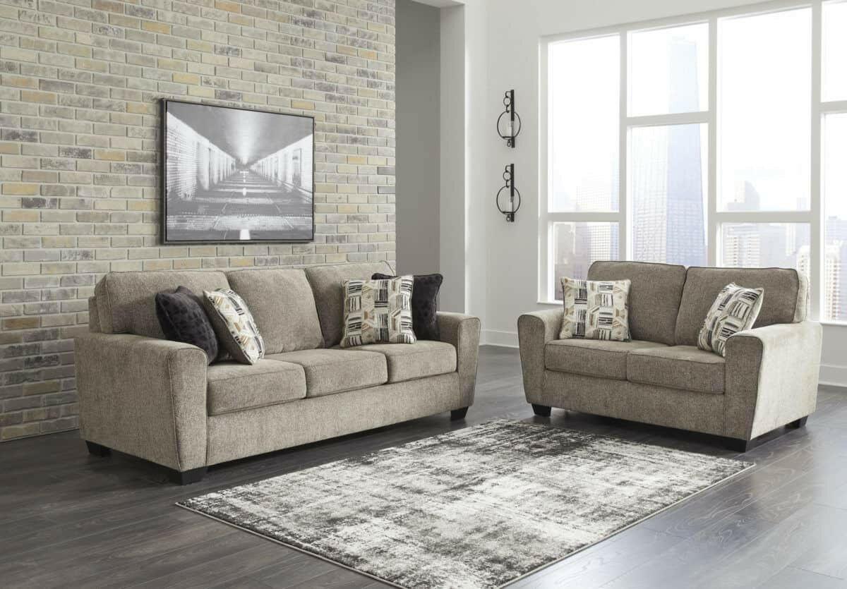 McCluer Sofa and Loveseat 810033.