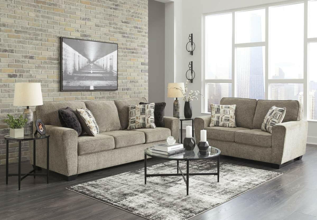 McCluer Sofa and Loveseat 810033.