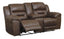 Stoneland Chocolate Reclining Loveseat 3990494.