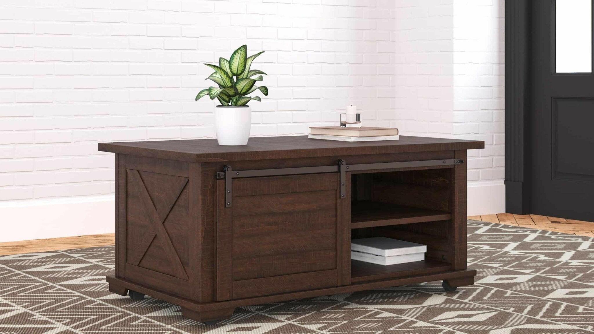 Camiburg Coffee Table and 2 End Tables T283.