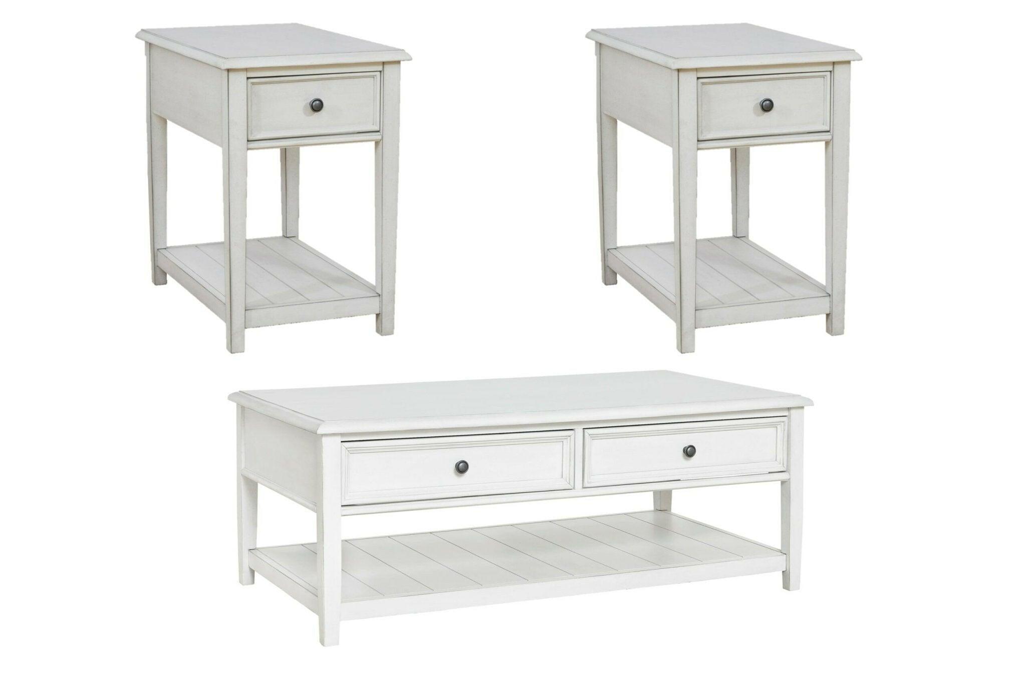 Kanwyn Cocktail Table and 2 End Tables T937.