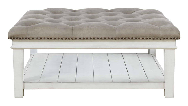 Kanwyn Upholstered Ottoman Table and 2 End Tables T937 Main Image