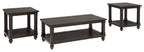 Mallacar Coffee Table & 2 End Tables T145-13.