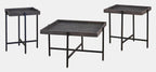 Piperlyn Cocktail table & 2 End Tables T218-13.