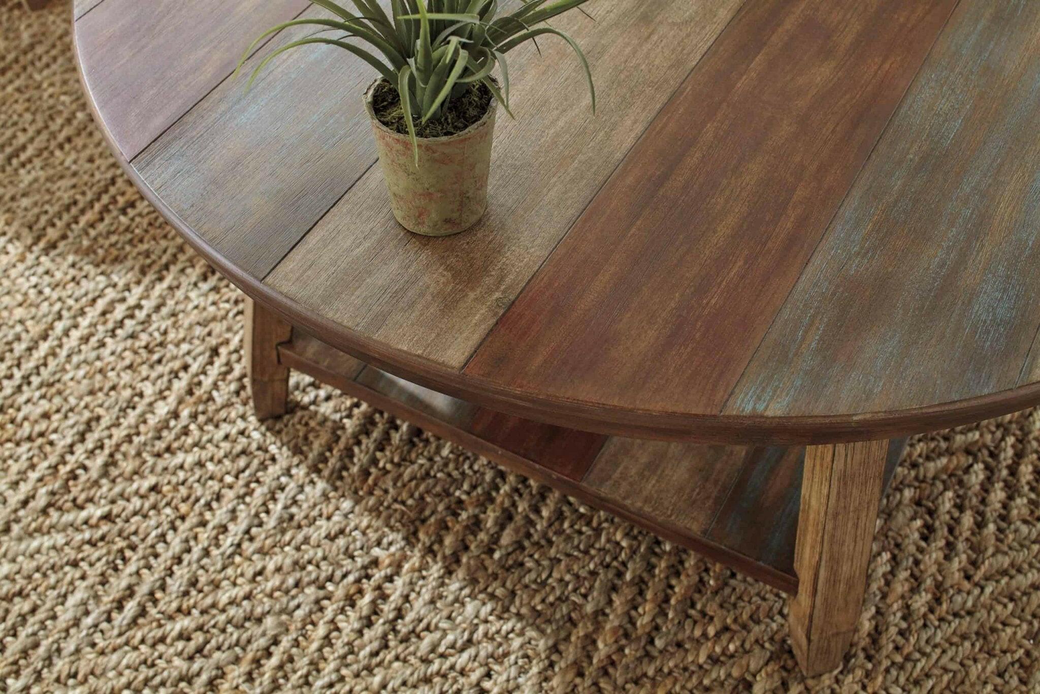 Raebecki Coffee & 2 End Tables T221-13.