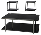 Rollynx Cocktail Table & 2 End Tables T326-13.