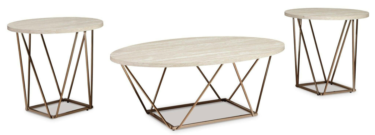 Tarica Coffee & 2 End Tables T385-13.