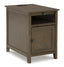 Treytown Gray Chairside End Table T300-217.