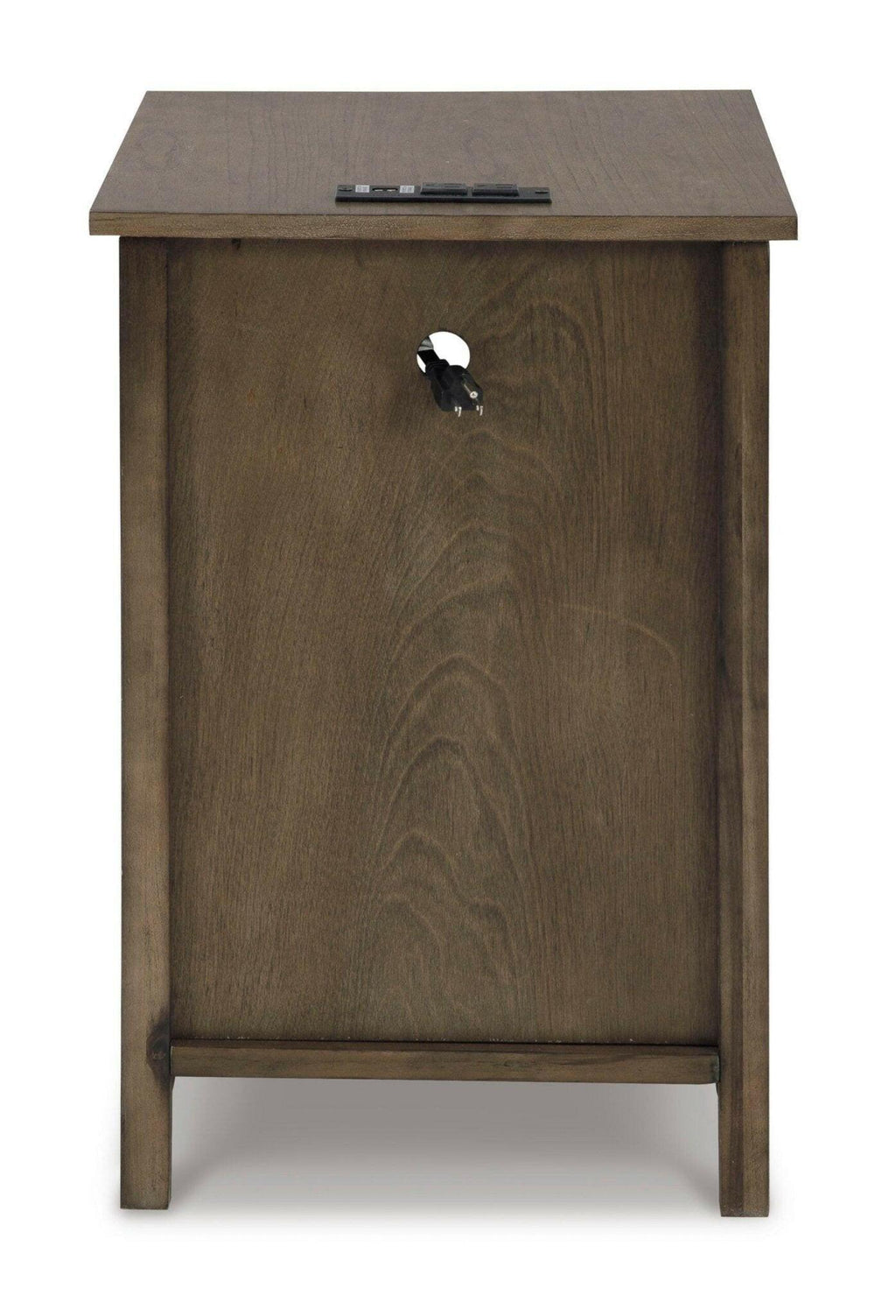 Treytown Gray Chairside End Table T300-217.