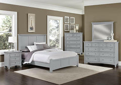 Bonanza Grey Queen Bed BB26-558/855/922 - DarseysVaughan-Bassett