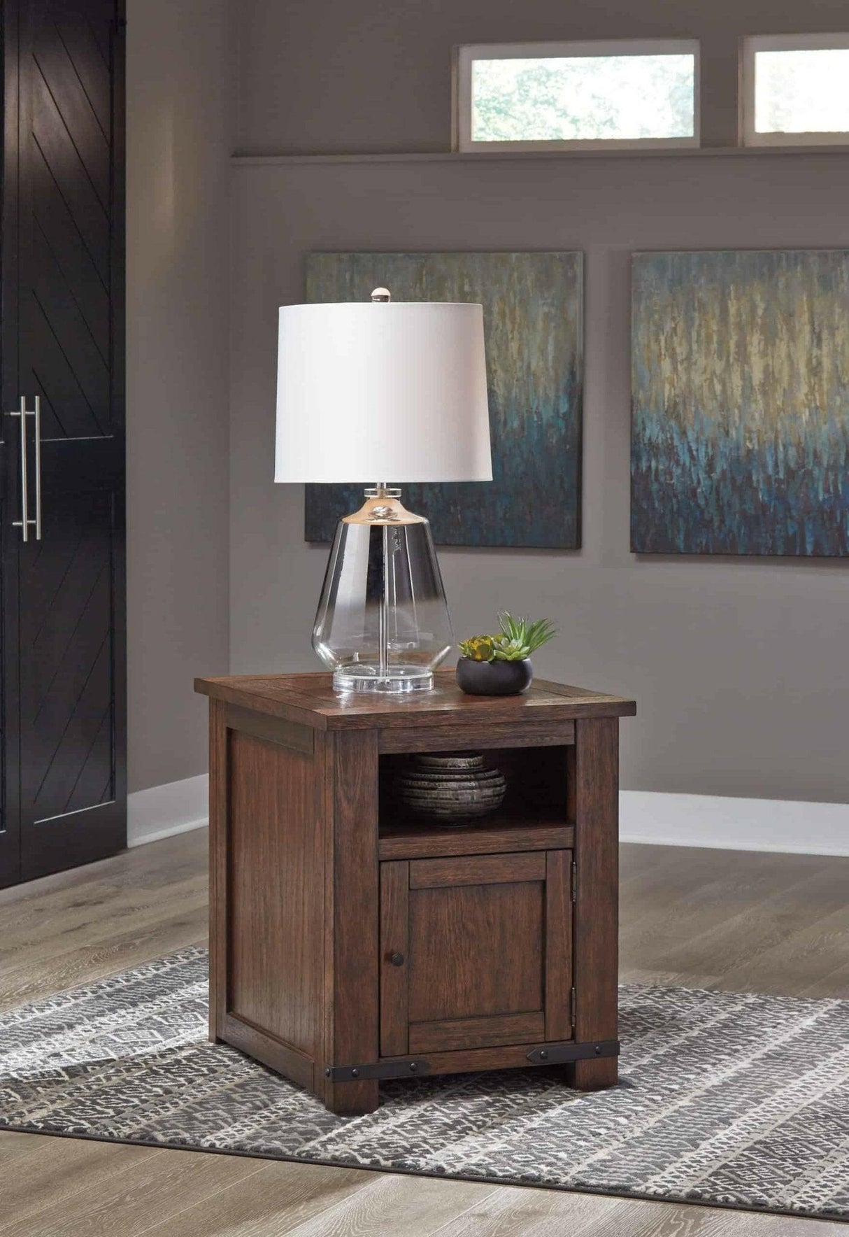 Budmore Coffee Table and 2 End Tables T372 - DarseysAshley