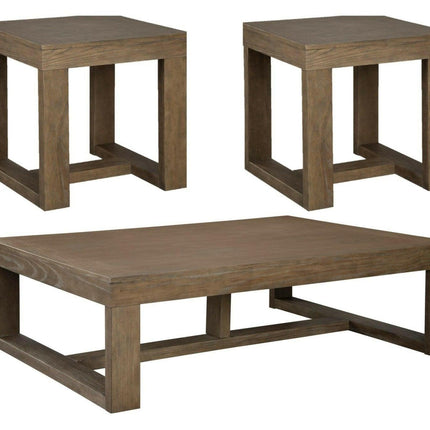 Cariton Coffee Table & 2 End Tables T471 - Darseys Furniture & MattressAshley