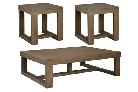 Cariton Coffee Table & 2 End Tables T471 - DarseysAshley